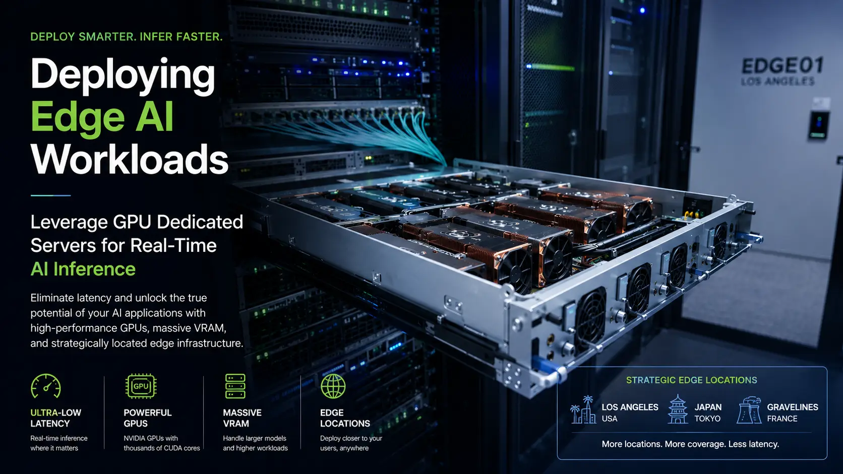 Deploying Edge AI Workloads: Leveraging GPU Dedicated Servers for Inference