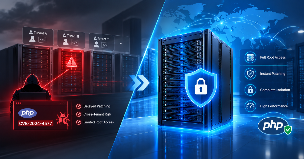 PHP Vulnerabilities & Why You Need Dedicated Servers